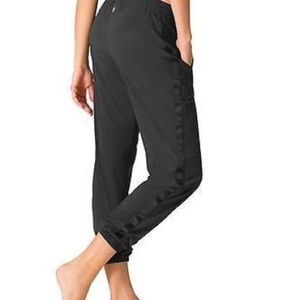 Athleta Black Jogger Tapered Pants
